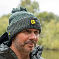 APEarel ThermaPro Waterproof Bobble Hat Green